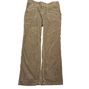 Athleta Velvet Brown Duster Cargo Pants In 16T
